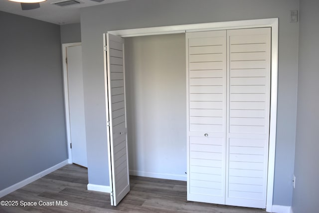 view of closet