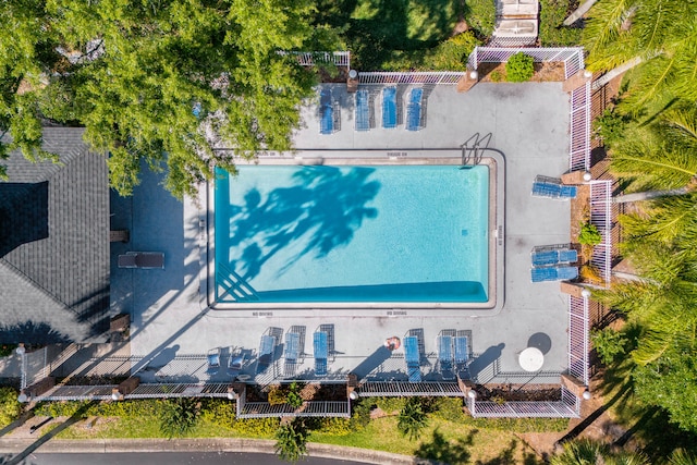 view of birds eye view of property