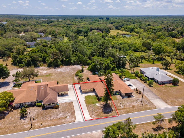 view of drone / aerial view