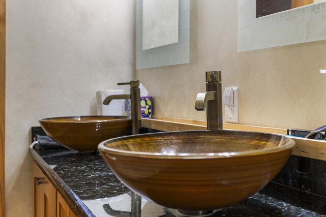 interior details with sink