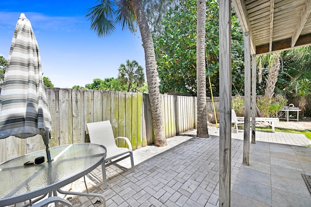 view of patio / terrace