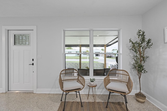 view of sitting room