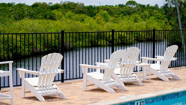 exterior space featuring a community pool