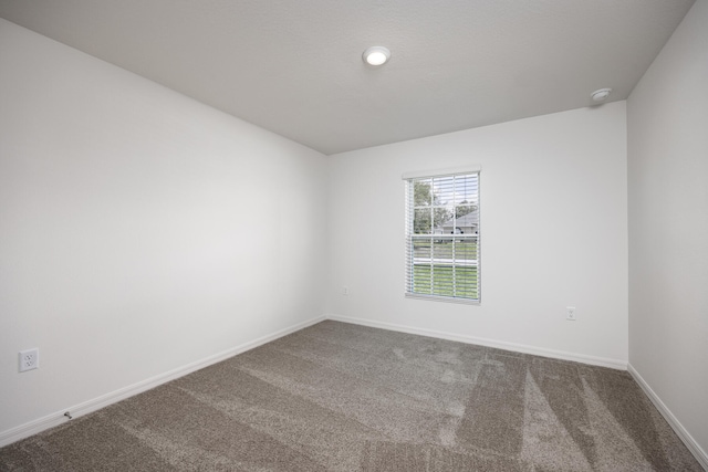 unfurnished room with carpet