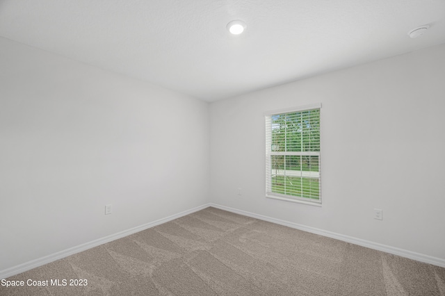 unfurnished room featuring carpet flooring