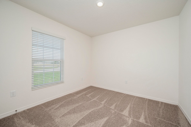 spare room with carpet flooring