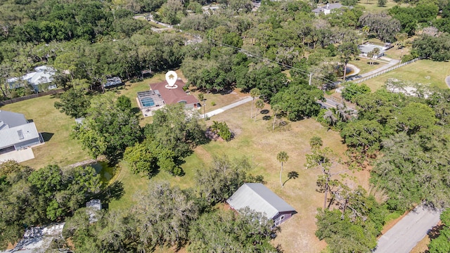 view of aerial view