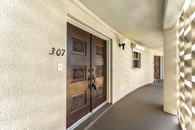 view of property entrance