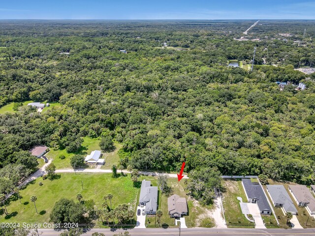 702 S Myrtle Ave, New Smyrna Beach, FL 32168 - aerial view featuring a forest view