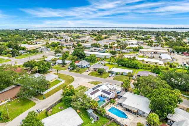 1557 Hillcrest Dr, Melbourne, FL 32935 - birds eye view of property featuring a residential view