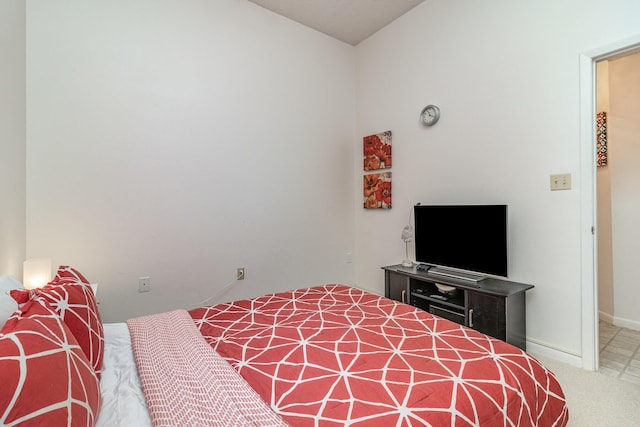 bedroom featuring carpet flooring