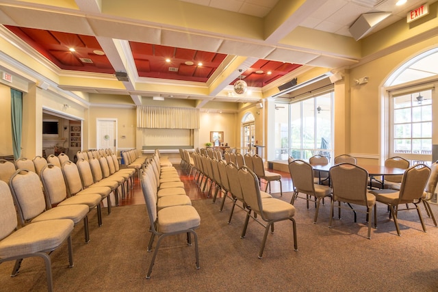 view of community lobby