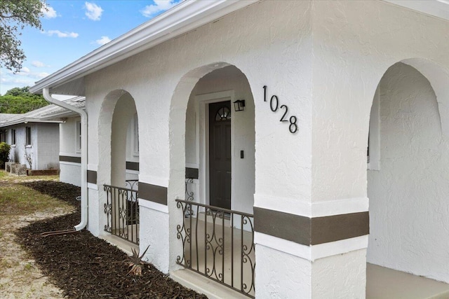 view of entrance to property