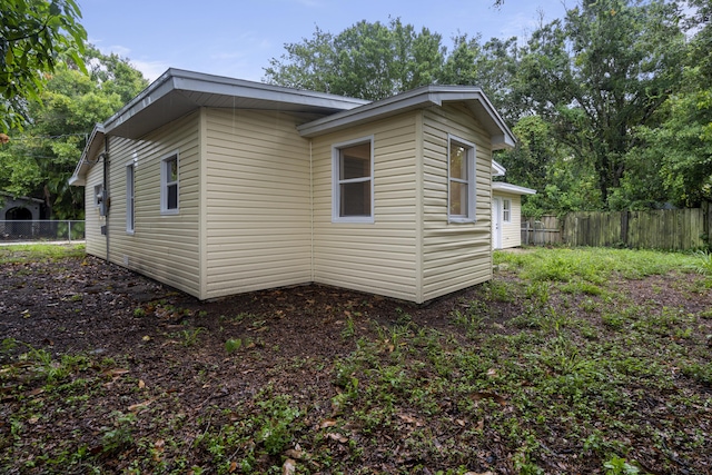 view of side of home