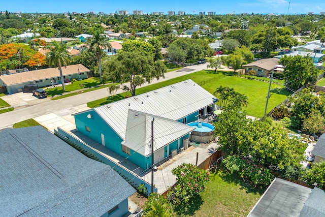 view of drone / aerial view