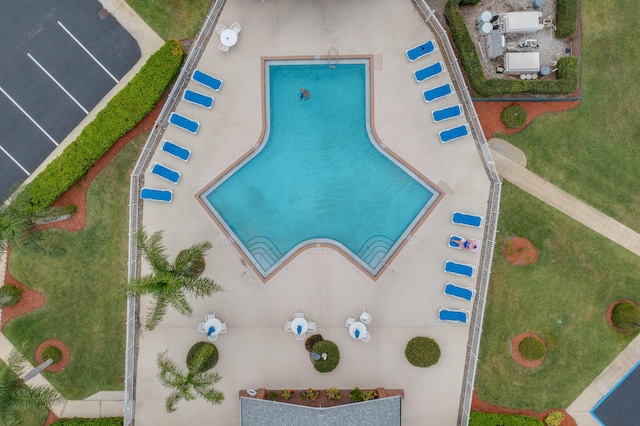 view of pool