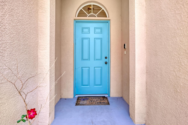 view of property entrance