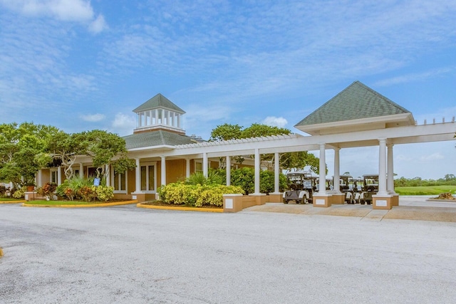 surrounding community featuring a pergola