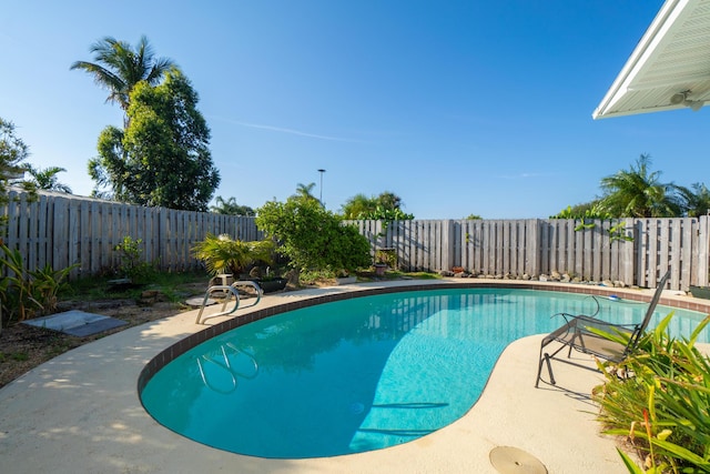 view of pool