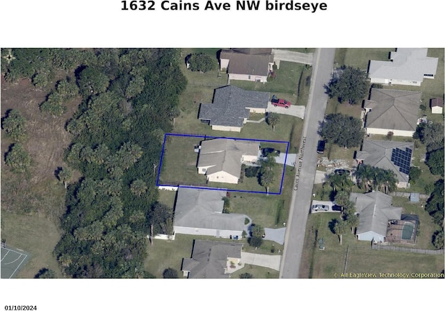 1632 Cains Ave NW, Palm Bay, FL 32907 - map