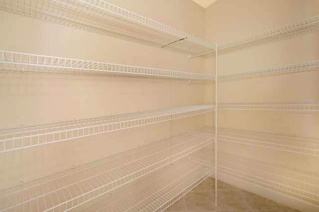 view of pantry