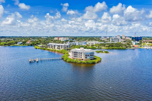 property view of water