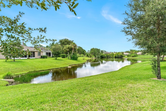 property view of water