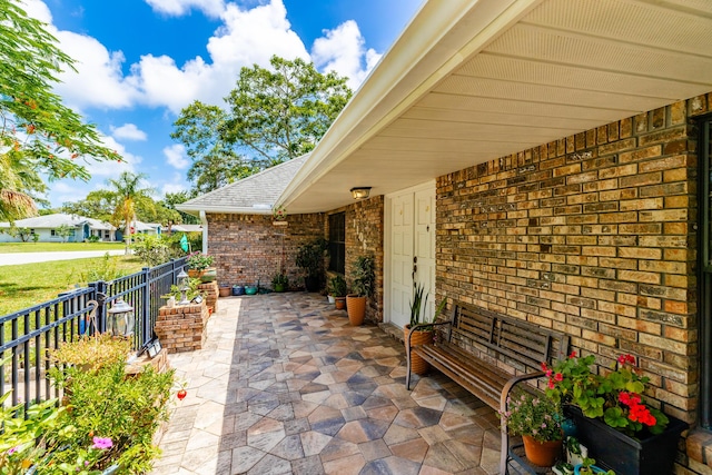 view of patio