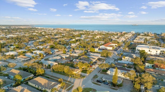 202 Monroe Ave, Cape Canaveral, FL 32920 - birds eye view of property with a water view