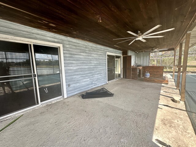368 Fairgreen Pl, Casselberry, FL 32707 - view of patio featuring a ceiling fan