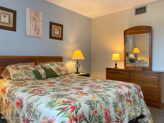 7520 Ridgewood Ave Unit 507, Cape Canaveral, FL 32920 - view of carpeted bedroom