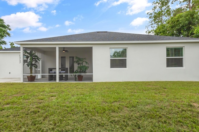 view of rear view of property