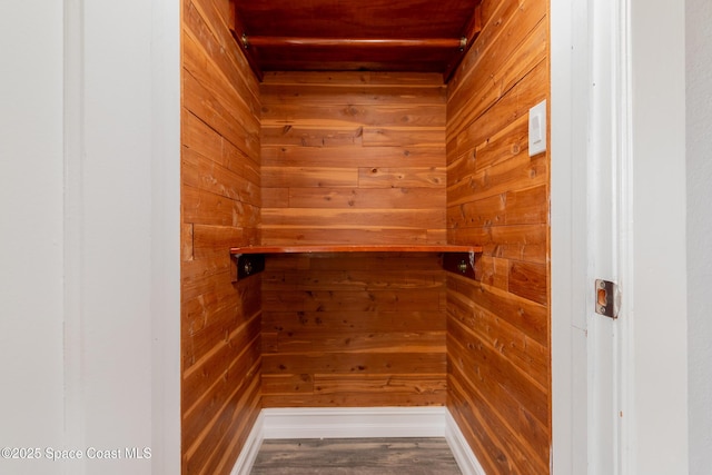 view of sauna / steam room