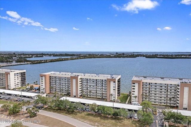 250 S Sykes Creek Pkwy Unit 309, Merritt Island, FL 32952 - bird's eye view of a nearby body of water and apartment complex / building