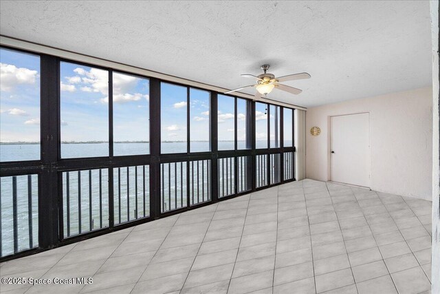 250 S Sykes Creek Pkwy Unit 309, Merritt Island, FL 32952 - unfurnished sunroom with a water view