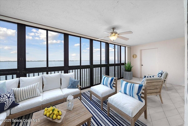 250 S Sykes Creek Pkwy Unit 309, Merritt Island, FL 32952 - sunroom featuring a water view