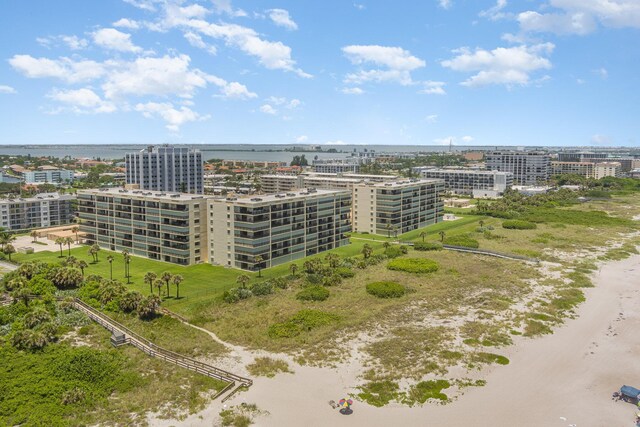 1860 N Atlantic Ave Unit 604, Cocoa Beach, FL 32931 - birds eye view of property with a view of city