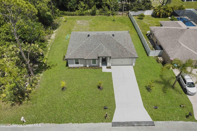 1035 Flintlock Ave SE, Palm Bay, FL 32909 - view from above of property