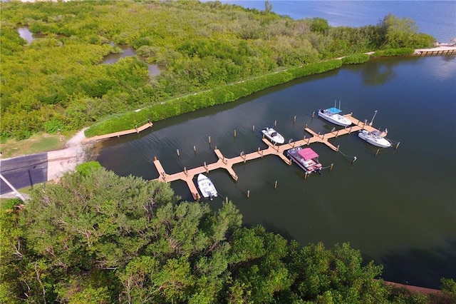 9635 Riverside Dr Unit 3, Sebastian, FL 32958 - aerial view with a water view