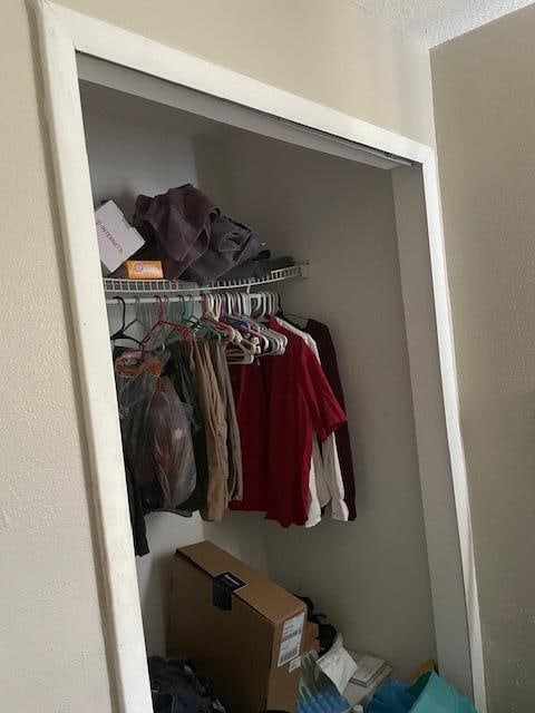 view of closet