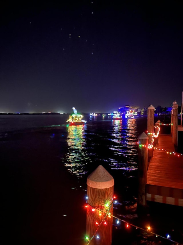 view of city featuring a water view