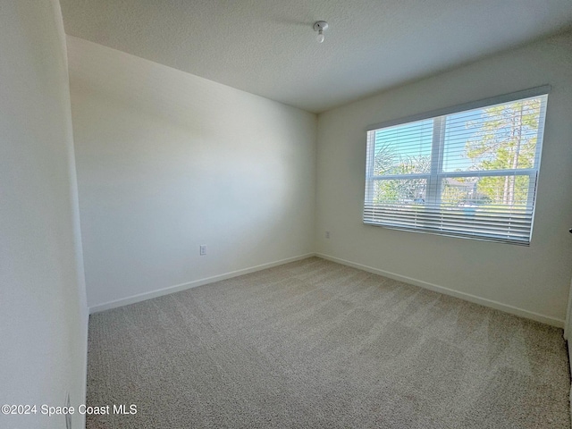 spare room featuring carpet floors