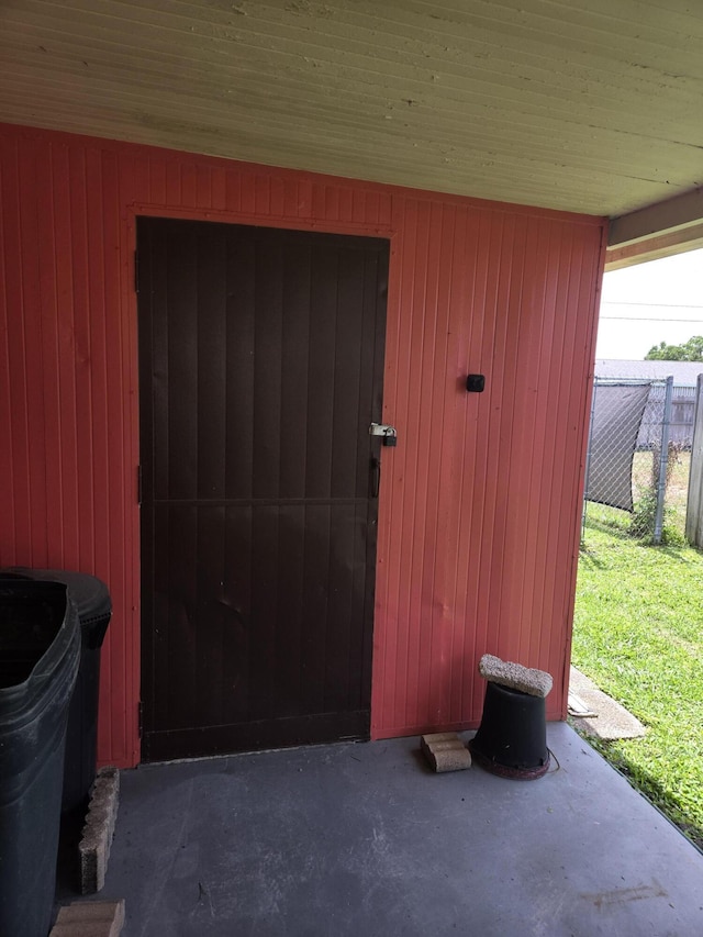 view of property entrance