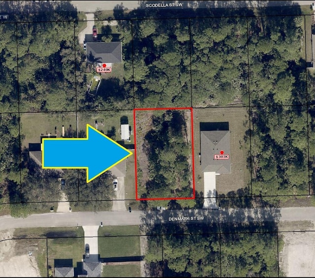 449 Denmark St SW, Palm Bay FL, 32908 land for sale