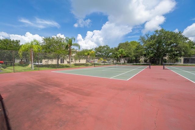 view of sport court with basketball court