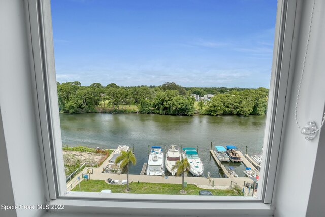 property view of water