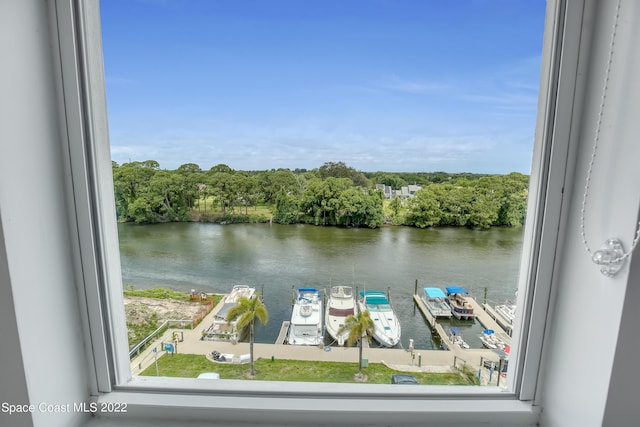 property view of water