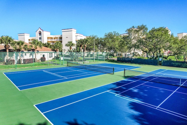 view of sport court