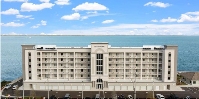 view of property featuring a water view