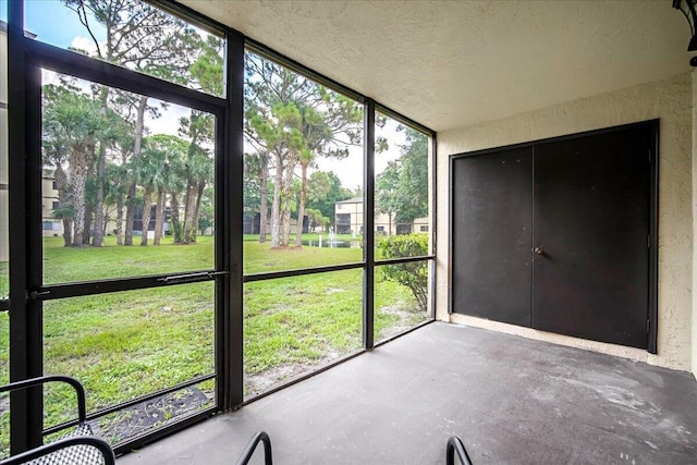 7817 Maplewood Dr Unit 601, Melbourne, FL 32904 - view of unfurnished sunroom